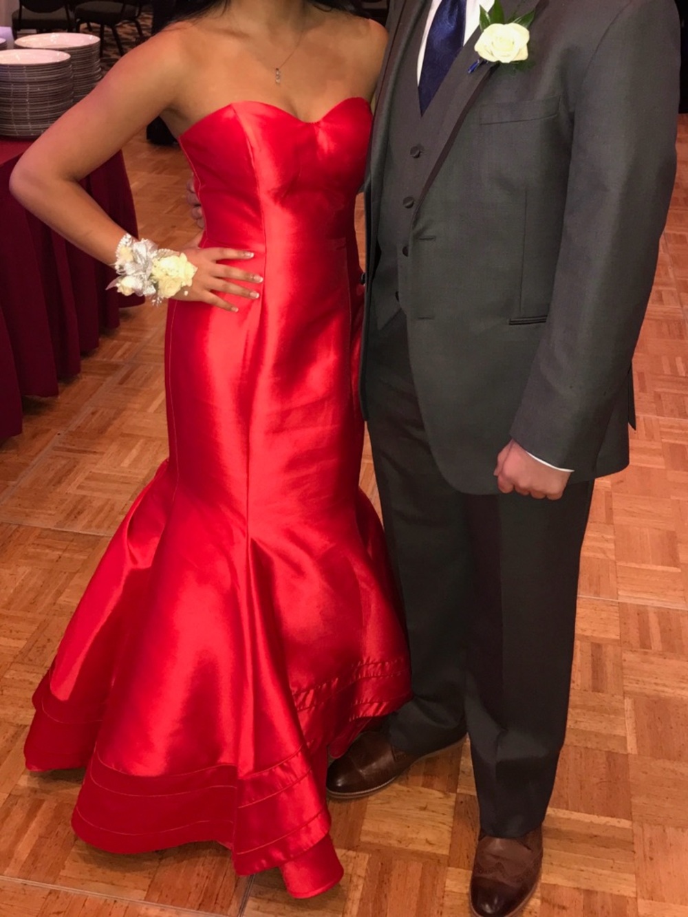 Red Prom dress from Glitterati - Picture 3 of 3